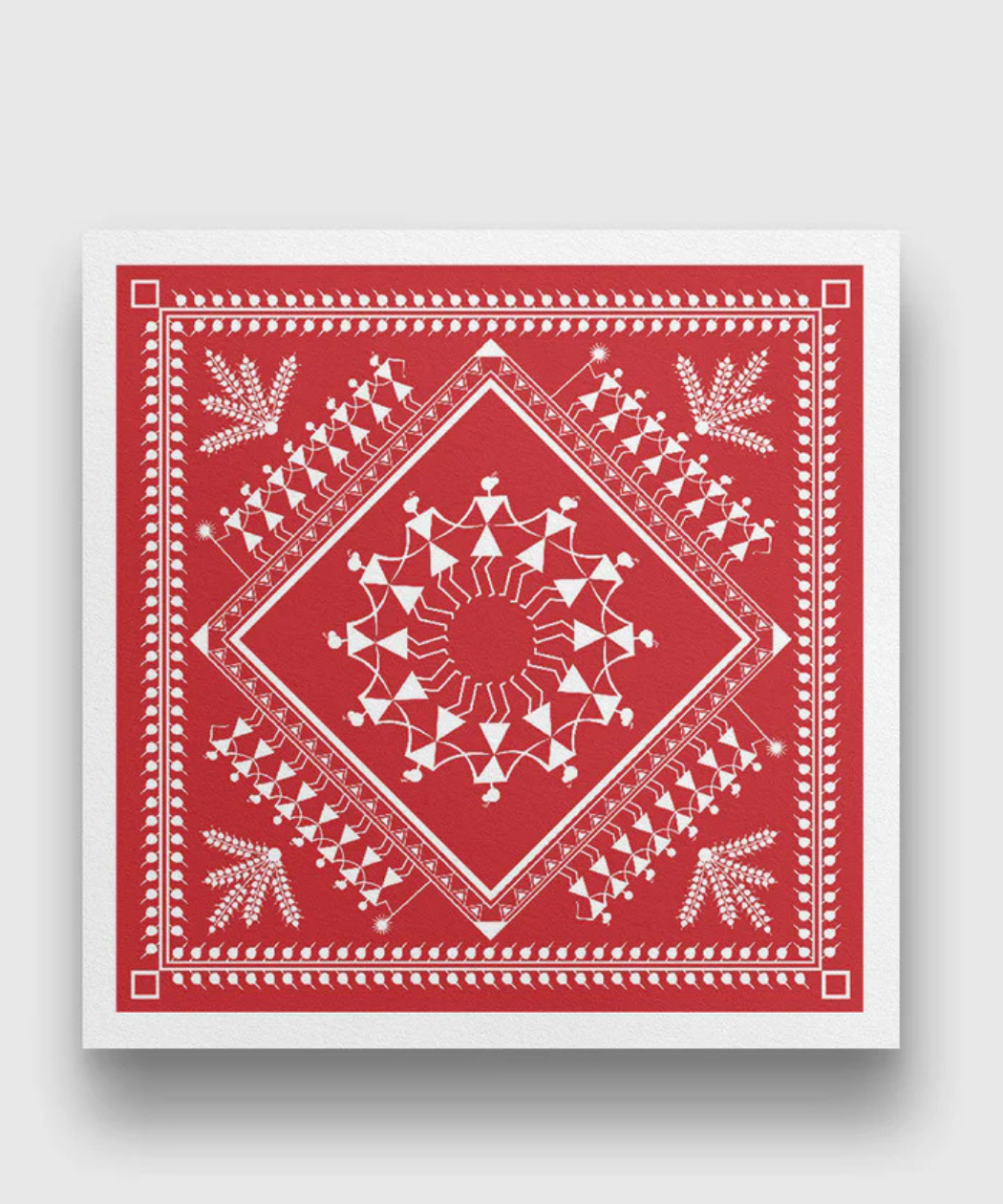 Warli Painting for Living Room | Traditional Indian Folk Art Wall Decor