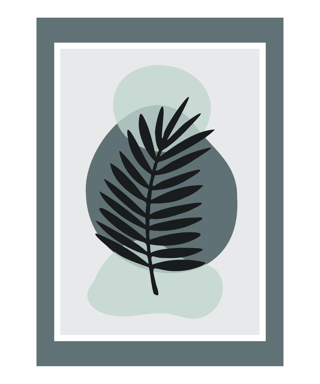 Abstract boho style minimal wall art Framed And Designed Wall Painting